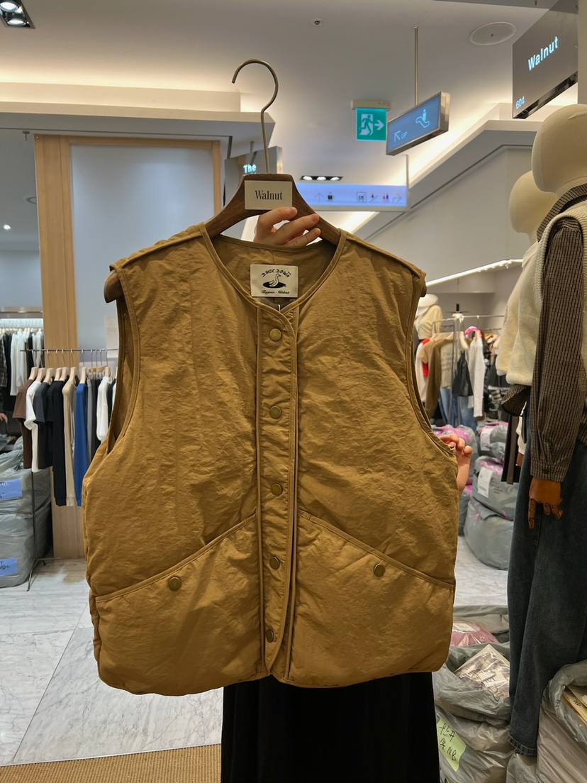 TAEJOON.Walunt直郵韓國代購女裝新品24秋冬時尚馬甲鴨絨Walunt/TAEJOON馬甲圖色2