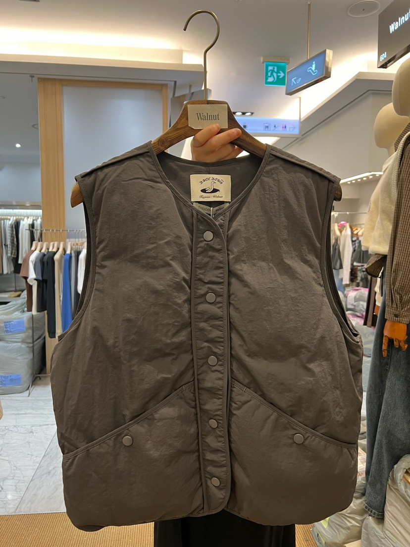 TAEJOON.Walunt直郵韓國代購女裝新品24秋冬時尚馬甲鴨絨Walunt/TAEJOON馬甲圖色3