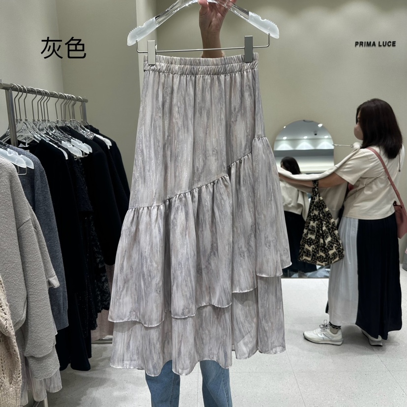 CHARLOTTE韓國直郵東大門實拍女裝新品人氣熱賣24秋冬長裙CHARLOTTE長裙圖色1