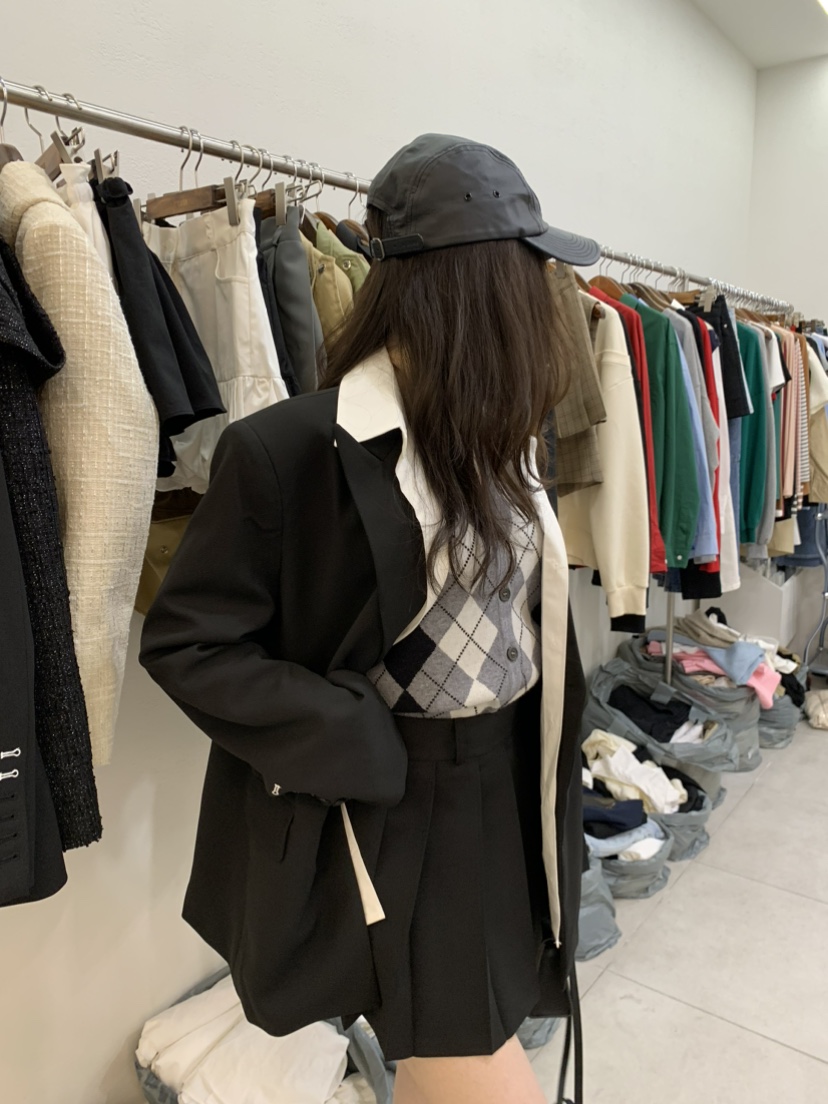 BANI BLUBH直郵韓國代購女裝新款推薦24秋冬時尚真品夾克BANI BLUSH夾克