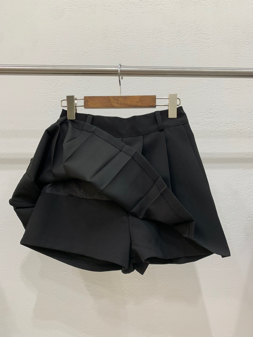 BANI BLUBH韓國直郵東大門代購女裝新款熱賣職業24秋冬短裙百褶BANI BLUSH短裙