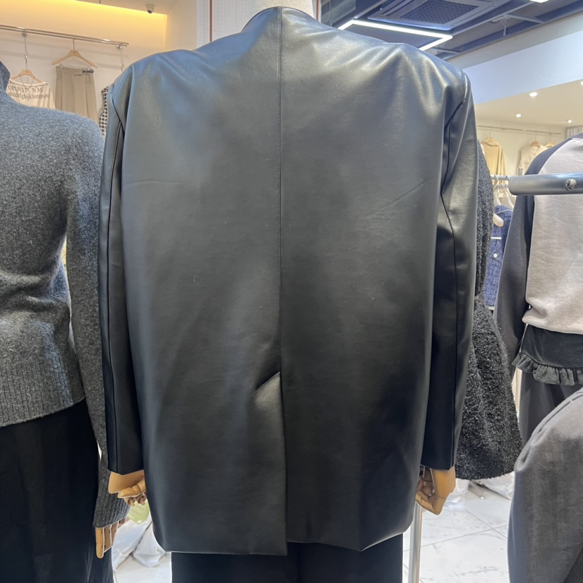 ULTRAORANGE韓國直郵女裝新品職業24秋冬推薦熱賣真品皮衣GILT/ULTRAORANGE皮衣