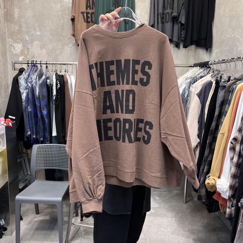 YEON直郵韓國代購女裝新品時尚職業休閑24秋冬推薦人氣衛衣YEON衛衣圖色3
