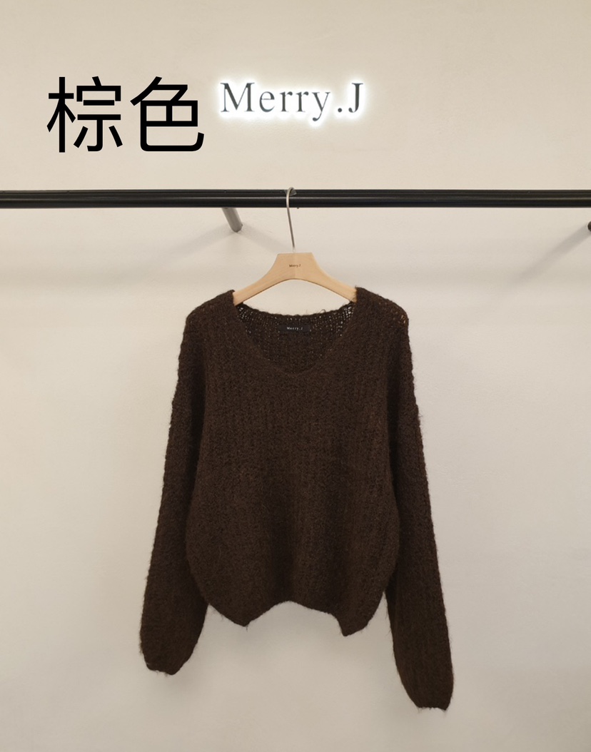 MERRY-J直郵韓國代購女裝新款24秋冬職業時尚熱賣針織衫MERRY-J針織衫圖色3