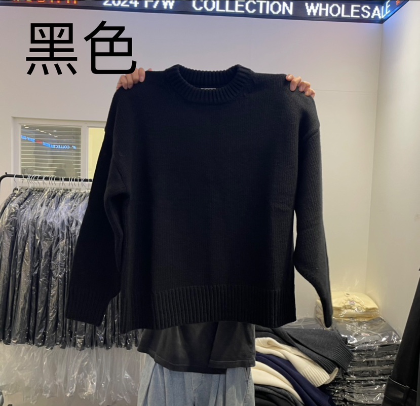 OUTFIT韓國直郵女裝新品真品推薦時尚休閑職業24秋冬針織衫OUTFIT針織衫圖色3