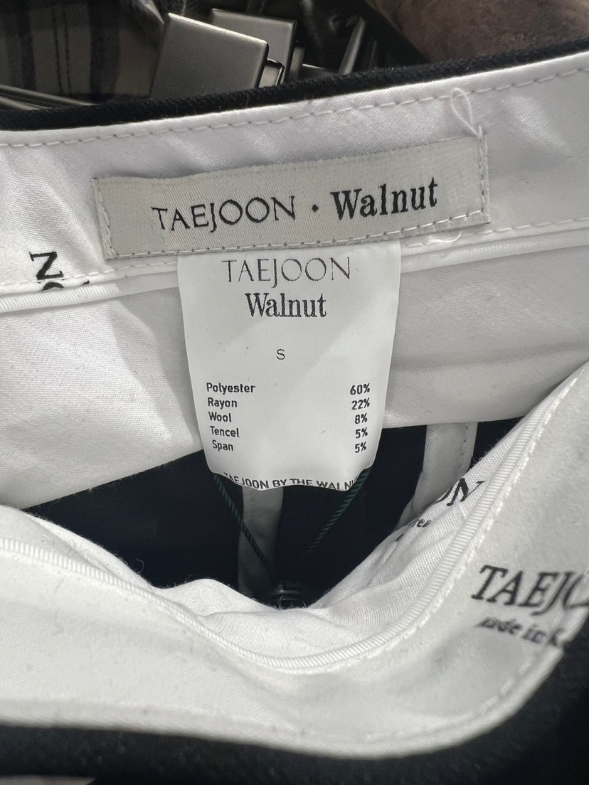 TAEJOON.Walunt韓國直郵東大門代購女裝新品職業推薦短褲羊毛Walunt/TAEJOON短褲