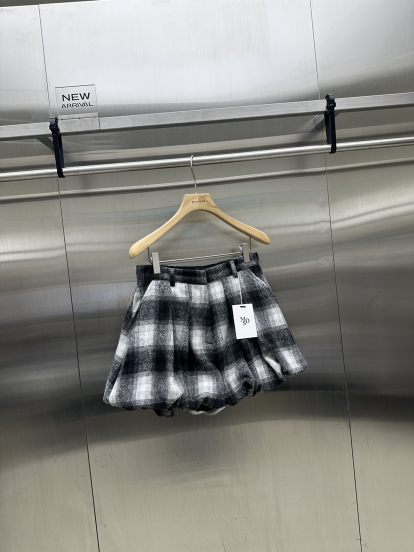 MYDRESS直郵韓國代購女裝新品休閑推薦時尚熱賣人氣24秋冬短褲MYDRESS短褲圖色2