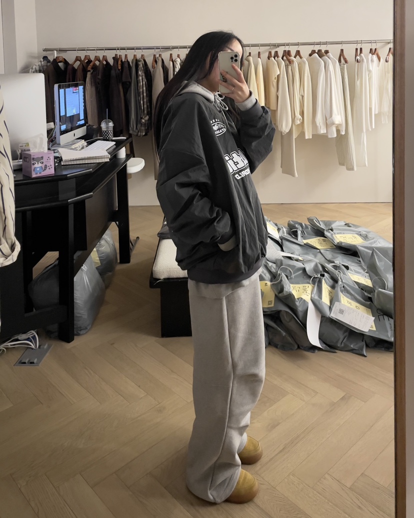 KSUBI直郵韓國代購女裝新款熱賣24秋冬推薦職業人氣休閑褲KSUBI休閑褲