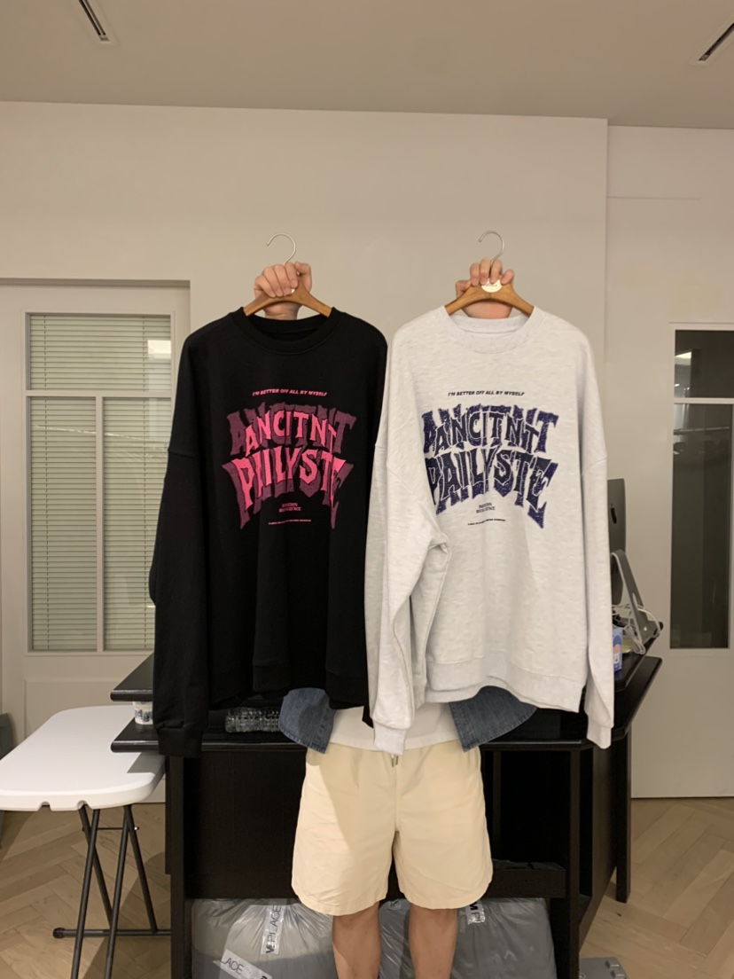 KSUBI直郵韓國代購女裝新品人氣休閑24秋冬熱賣職業時尚衛衣KSUBI衛衣