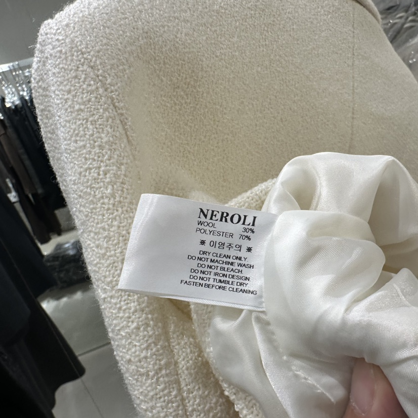 NEROLI 36韓國直郵東大門實拍女裝新品24秋冬真品夾克NEROLI 36夾克