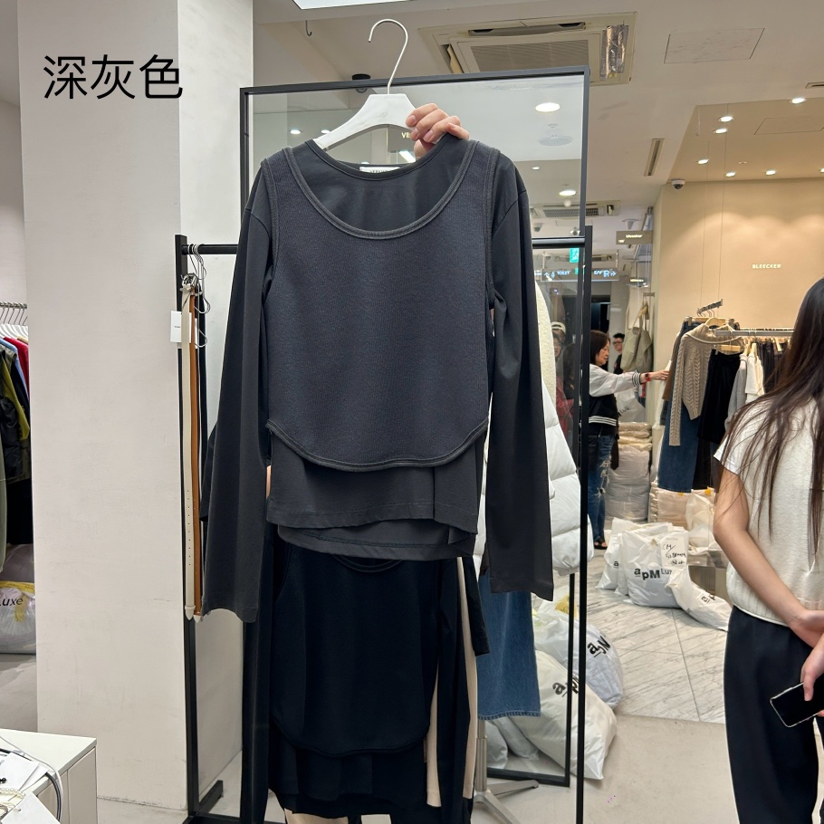 VERY WELL韓國直郵女裝新品真品人氣熱賣時尚24秋冬吊帶背心VERY WELL吊帶/背心圖色4