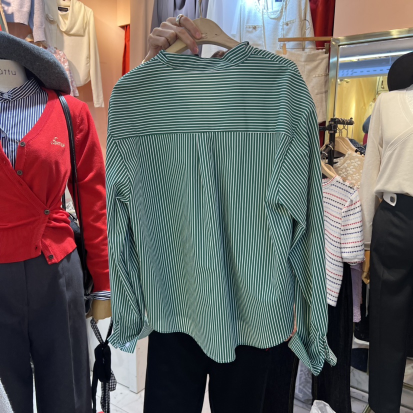 10 O CLOCK/Buttu韓國直郵東大門代購女裝新品時尚襯衫蕾絲衫10 O CLOCK/Buttu襯衫/蕾絲衫