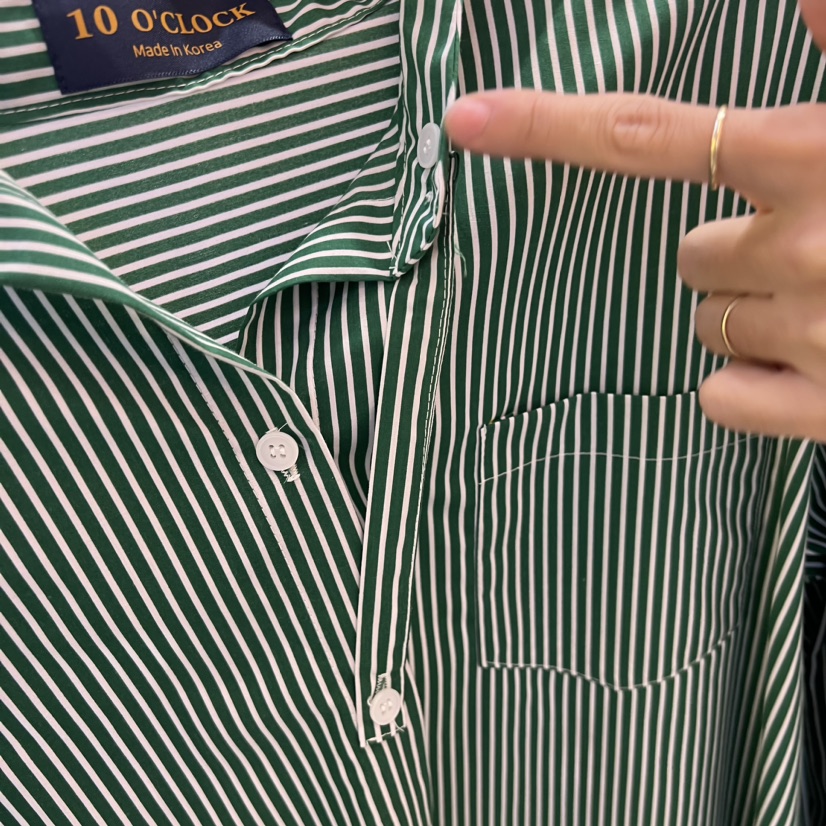 10 O CLOCK/Buttu韓國直郵東大門代購女裝新品時尚襯衫蕾絲衫10 O CLOCK/Buttu襯衫/蕾絲衫