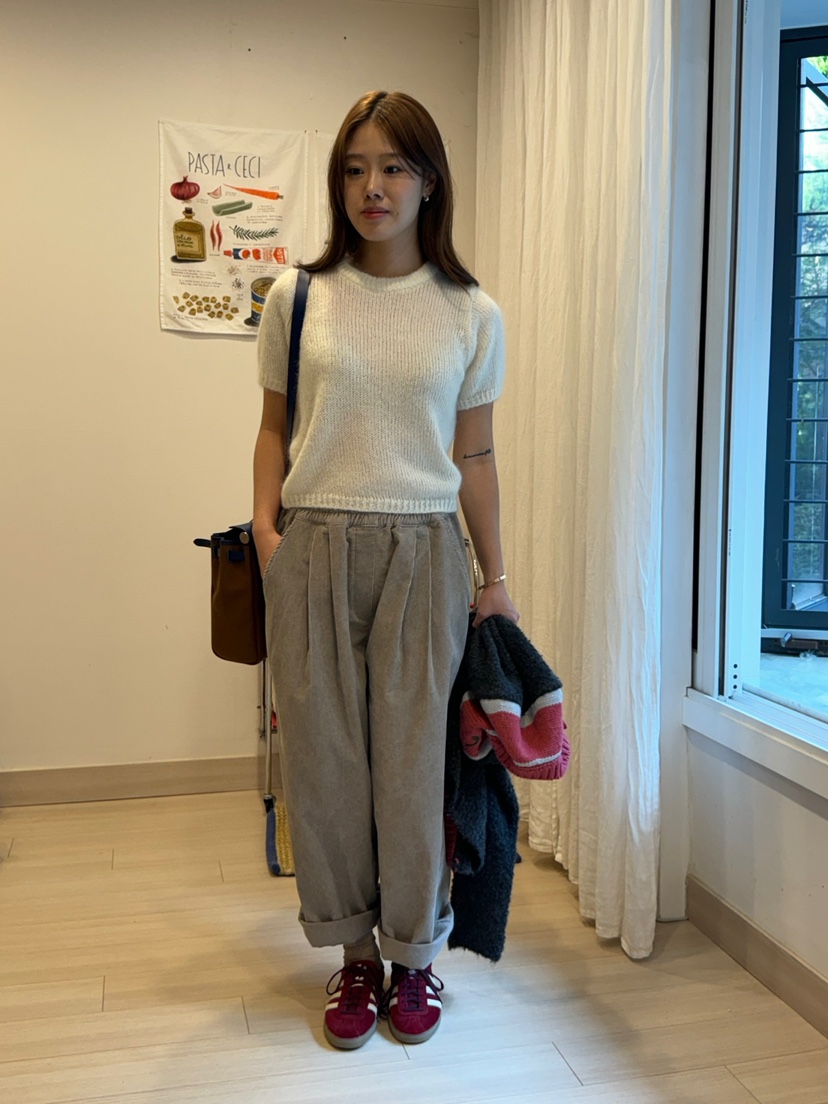 AT NOTE韓國直郵女裝新款推薦人氣24秋冬職業針織衫馬海毛AT NOTE針織衫