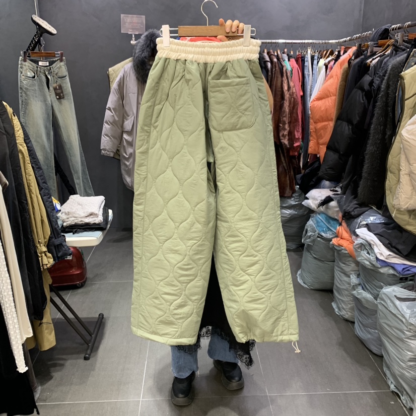 LADYBLACK直郵韓國代購女裝新款真品職業熱賣人氣休閑褲填充LADYBLACK休閑褲