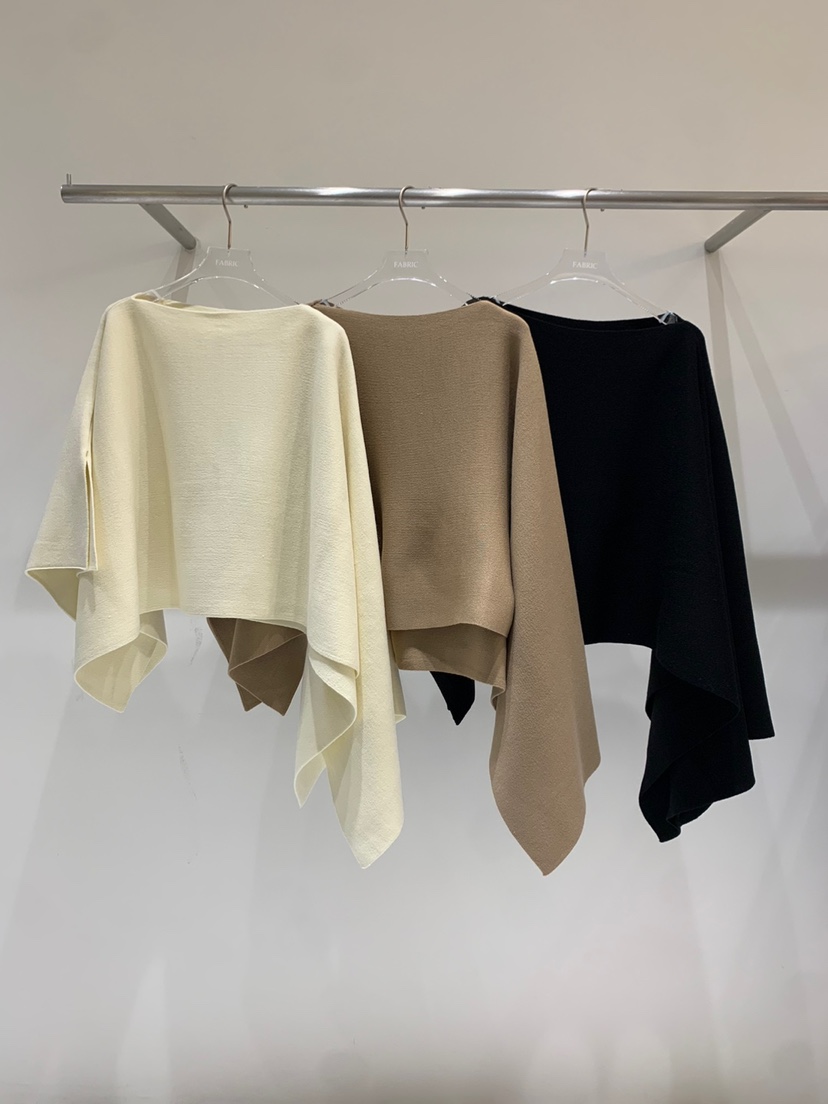 FABRIC直郵韓國代購女裝新品休閑24秋冬針織衫含腰帶羊毛FABRIC針織衫