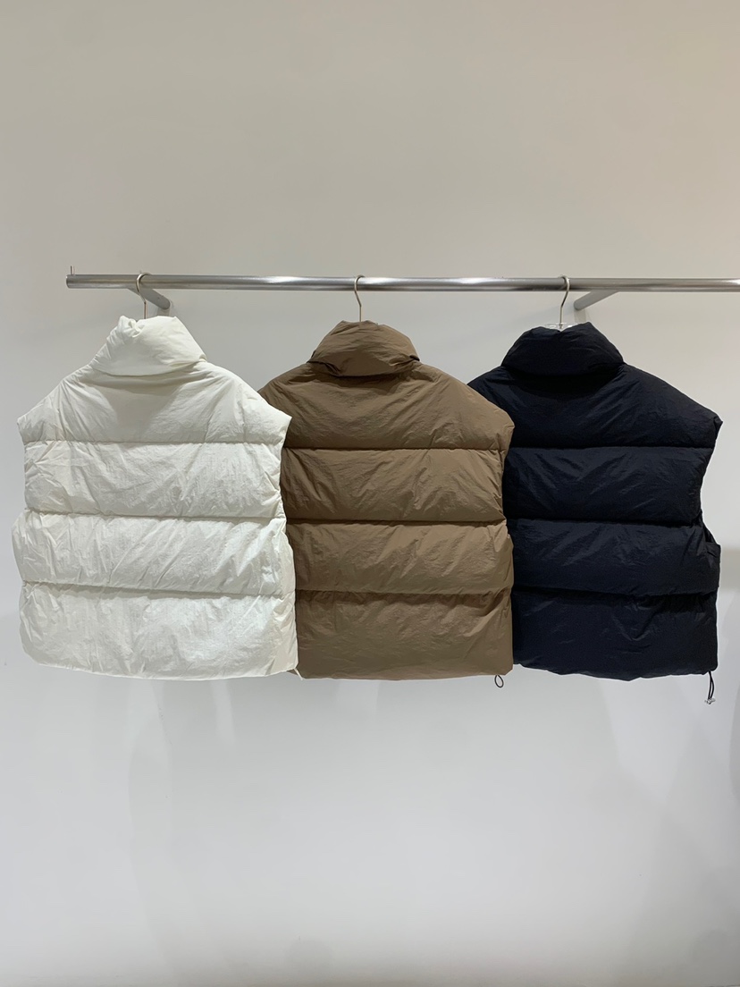 FABRIC韓國直郵東大門實拍女裝新款休閑真品人氣馬甲填充鴨絨FABRIC馬甲