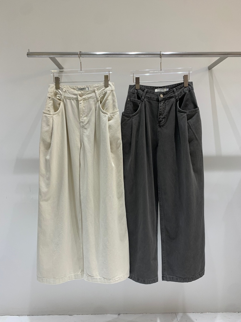 FABRIC韓國直郵女裝新品推薦休閑時尚熱賣真品人氣24秋冬休閑褲FABRIC休閑褲