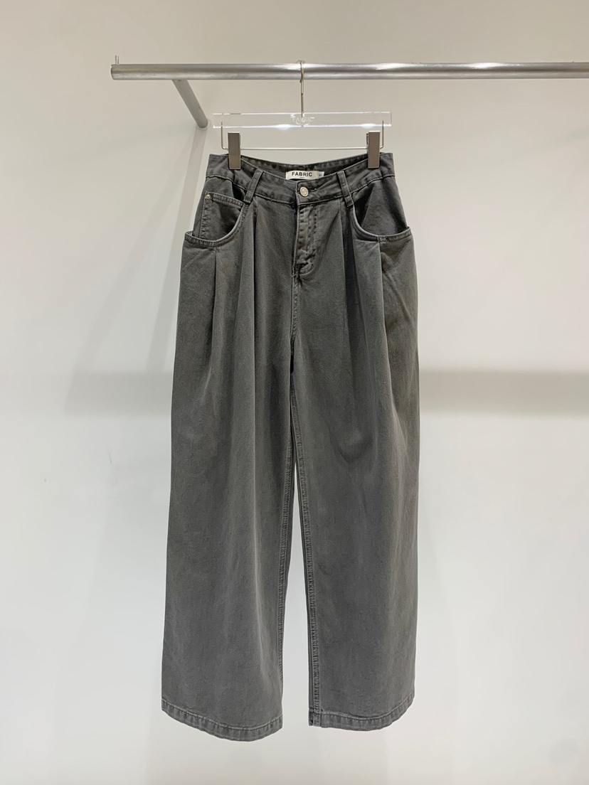 FABRIC韓國直郵女裝新品推薦休閑時尚熱賣真品人氣24秋冬休閑褲FABRIC休閑褲圖色2