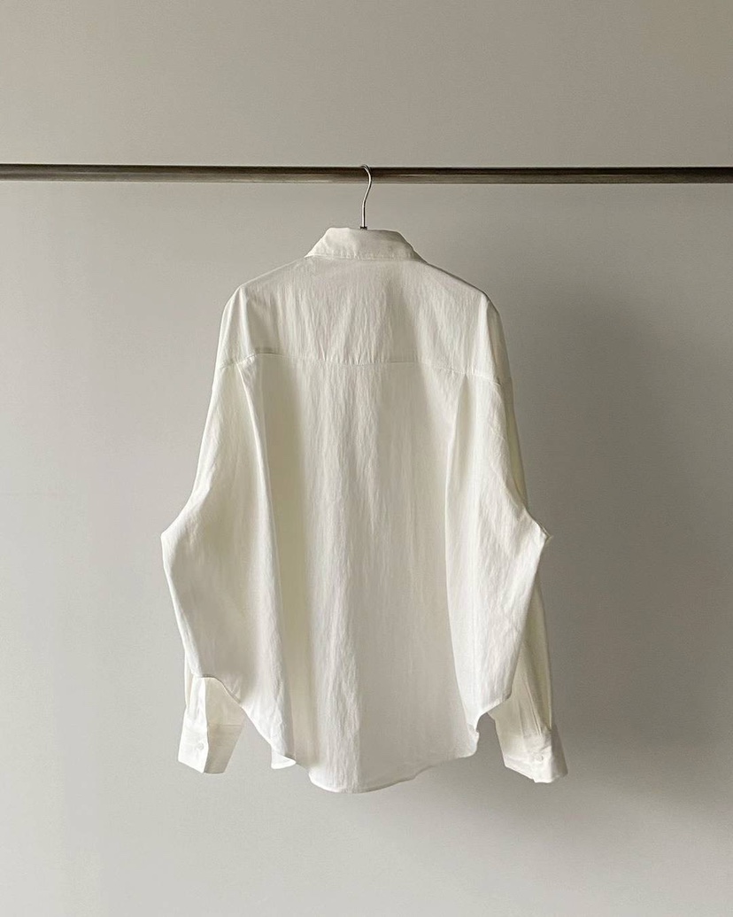 MORAN/MOSCO韓國直郵女裝新品24秋冬真品襯衫蕾絲衫口袋MORAN/MOSCO襯衫/蕾絲衫