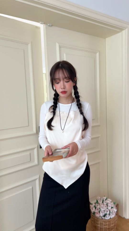 by hey/To Sewing直郵韓國代購女裝新品推薦真品長袖T恤BY HEY/TO SEWING長袖T恤