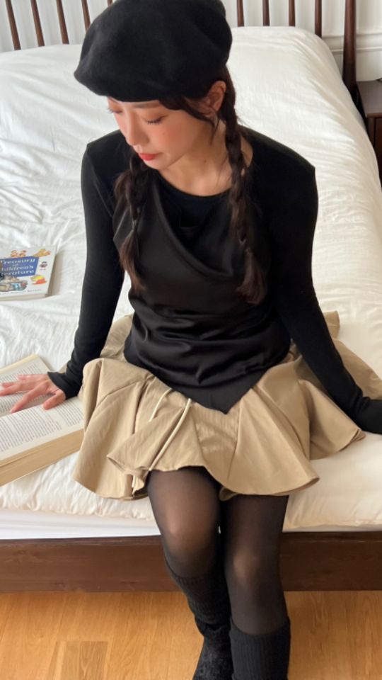 by hey/To Sewing直郵韓國代購女裝新品推薦真品長袖T恤BY HEY/TO SEWING長袖T恤