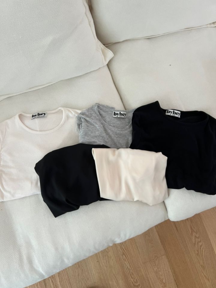 by hey/To Sewing直郵韓國代購女裝新品推薦真品長袖T恤BY HEY/TO SEWING長袖T恤