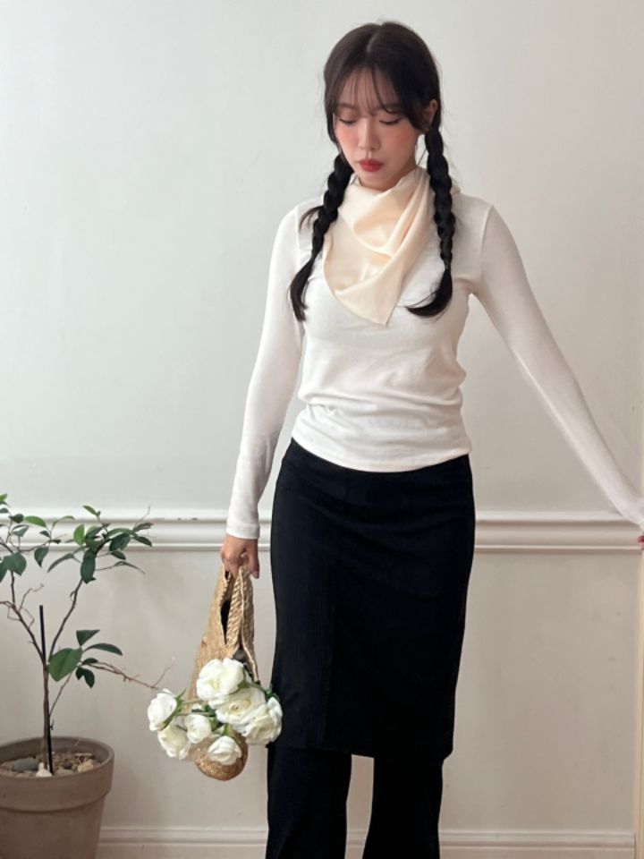 by hey/To Sewing直郵韓國代購女裝新品推薦真品長袖T恤BY HEY/TO SEWING長袖T恤圖色2
