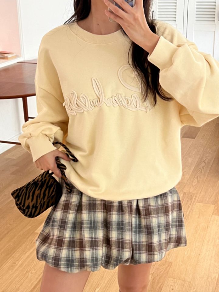 by hey/To Sewing韓國直郵東大門實拍女裝新品時尚真品衛衣BY HEY/TO SEWING衛衣