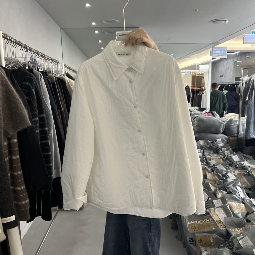 MAISONSTAFF/LE SMOKING韓國直郵女裝新品熱賣24秋冬短款棉服DOUBLE STANDARD/LE SMOKING/MAISONSTAFF短款棉服圖色1