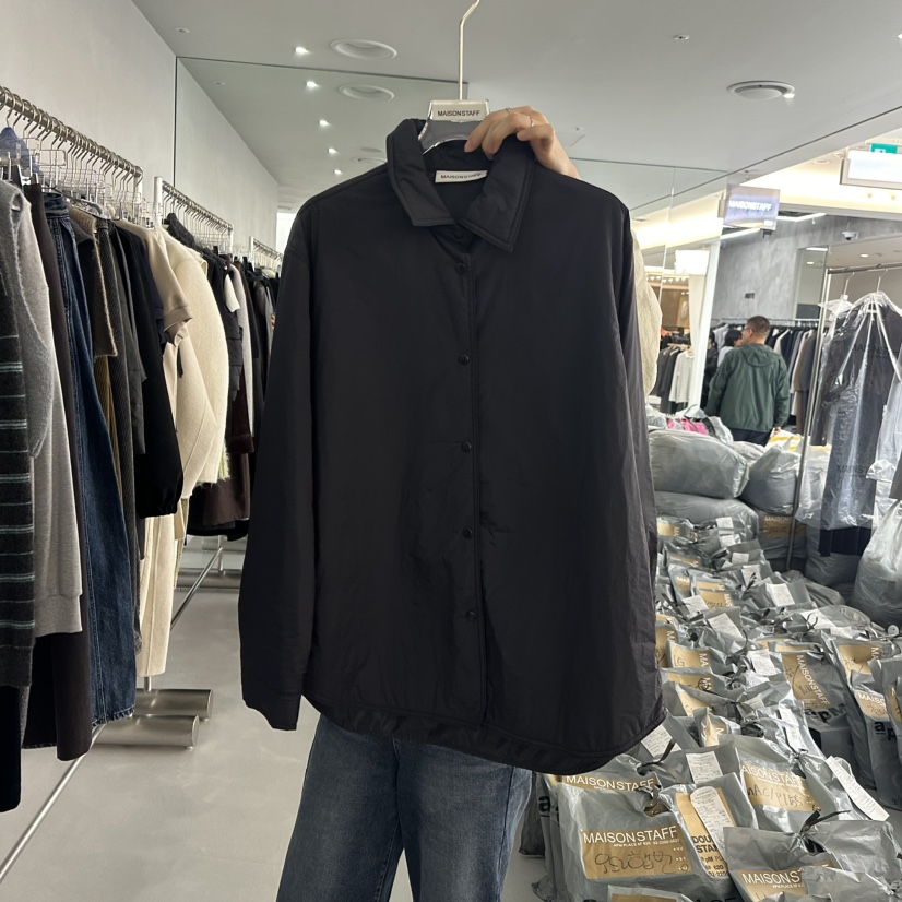 MAISONSTAFF/LE SMOKING韓國直郵女裝新品熱賣24秋冬短款棉服DOUBLE STANDARD/LE SMOKING/MAISONSTAFF短款棉服圖色2