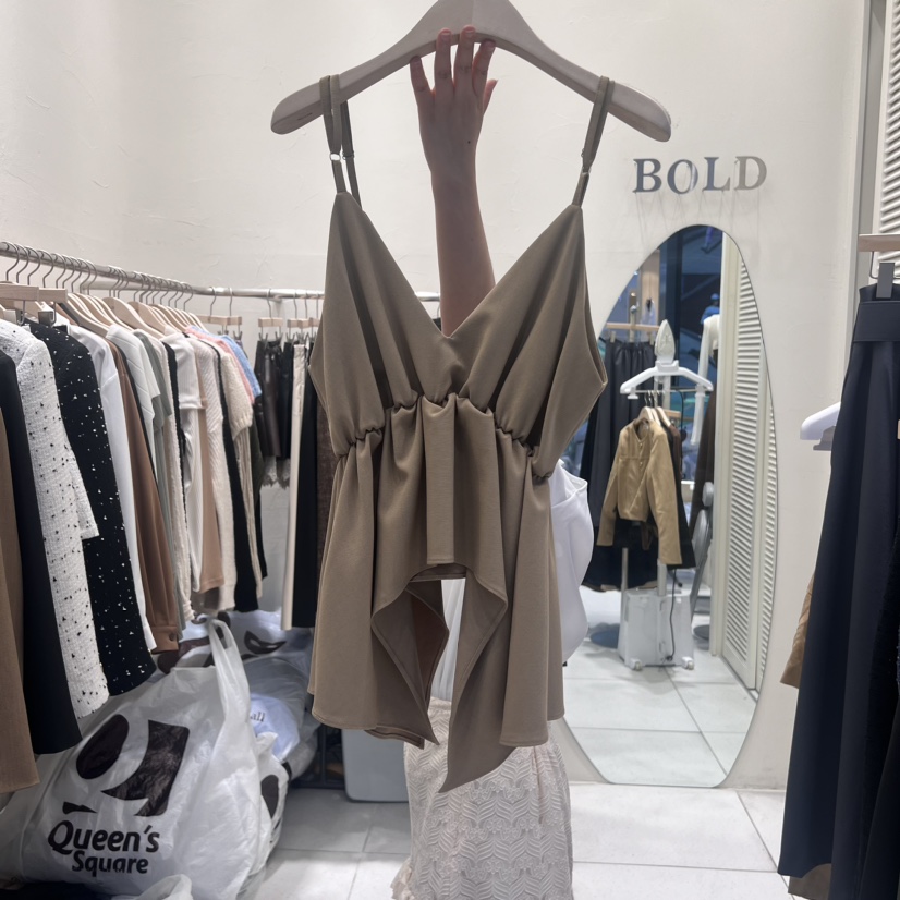 BOLD-Q直郵韓國代購女裝新款推薦休閑時尚真品職業吊帶背心BOLD吊帶/背心