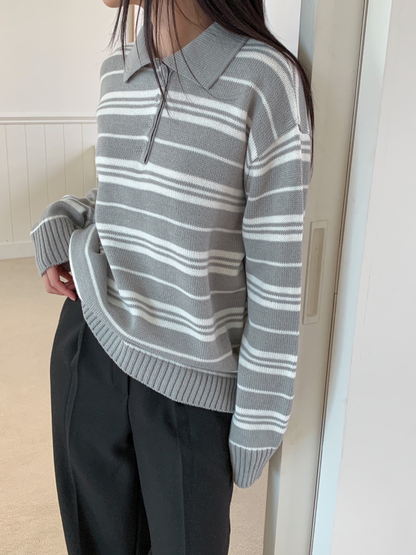 DARLUZ_MI韓國直郵女裝新款時尚人氣推薦真品休閑職業針織衫DARLUZ_MI針織衫圖色2