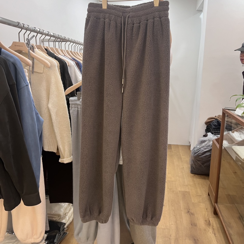 ORDINARYA韓國直郵東大門代購女裝新品人氣休閑熱賣時尚休閑褲ROESMMOSS休閑褲圖色2