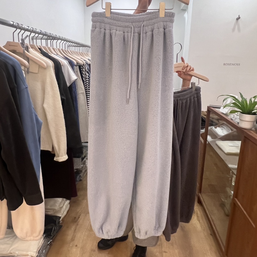 ORDINARYA韓國直郵東大門代購女裝新品人氣休閑熱賣時尚休閑褲ROESMMOSS休閑褲圖色3