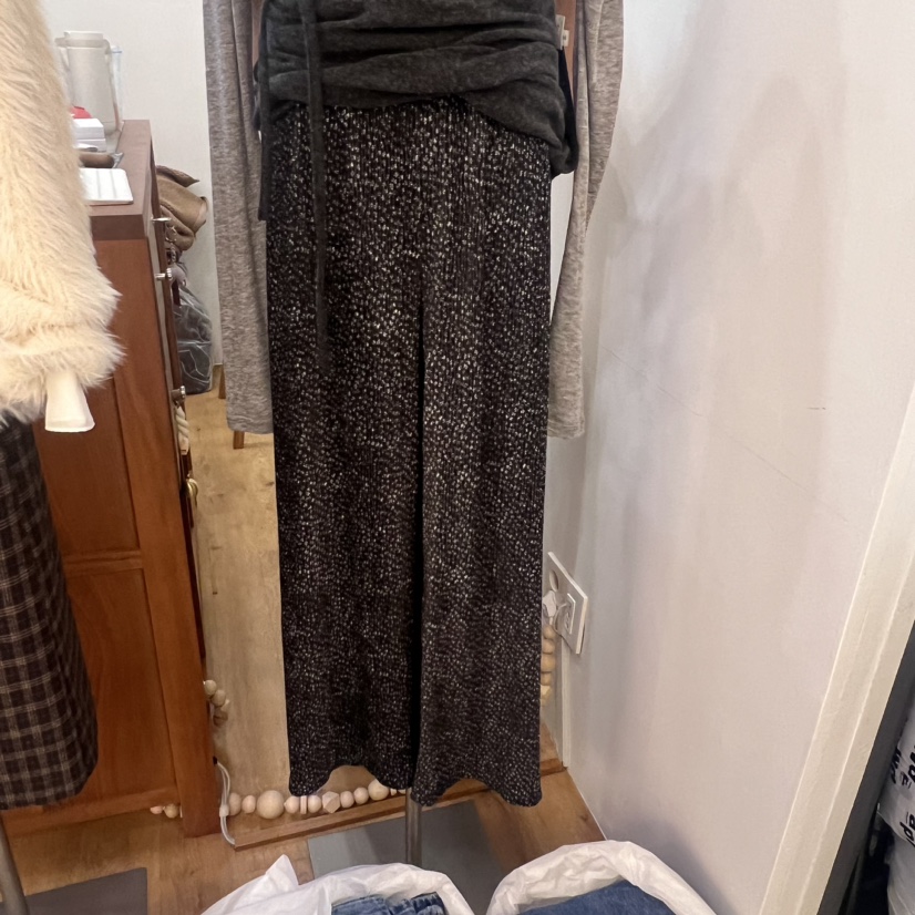 ORDINARYA韓國直郵女裝新品人氣真品熱賣24秋冬休閑褲百褶ROESMMOSS休閑褲