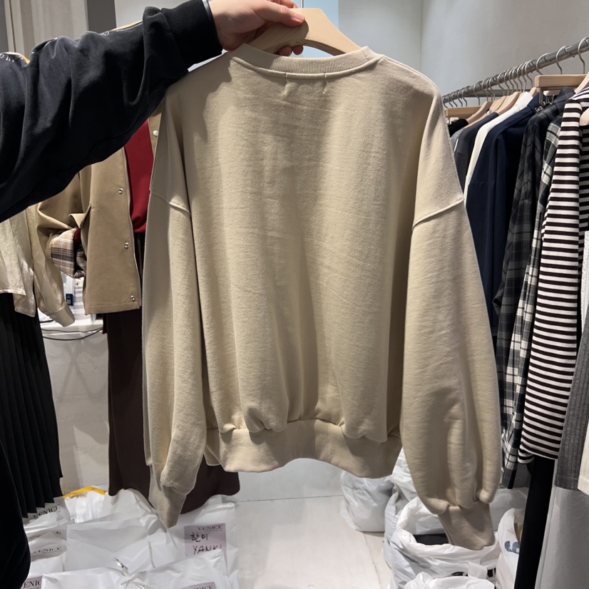 VENICE韓國直郵女裝新款職業真品24秋冬時尚推薦人氣衛衣VENICE衛衣