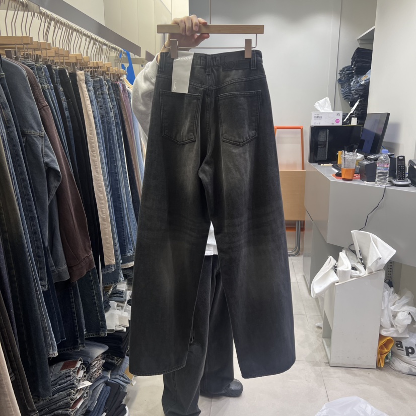 ODIF韓國直郵東大門代購女裝新品推薦人氣真品休閑職業牛仔褲ODIF牛仔褲