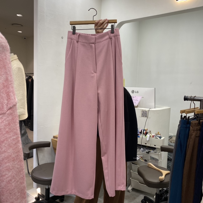 b#/BISHOP韓國直郵東大門代購女裝新款推薦人氣休閑褲羊毛b#/BISHOP休閑褲圖色2