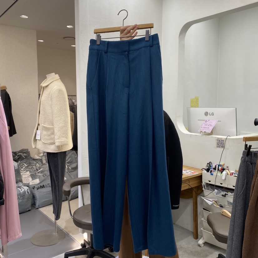 b#/BISHOP韓國直郵東大門代購女裝新款推薦人氣休閑褲羊毛b#/BISHOP休閑褲圖色3