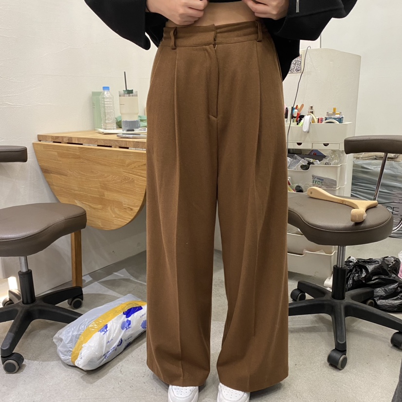 b#/BISHOP韓國直郵東大門代購女裝新款推薦人氣休閑褲羊毛b#/BISHOP休閑褲圖色4