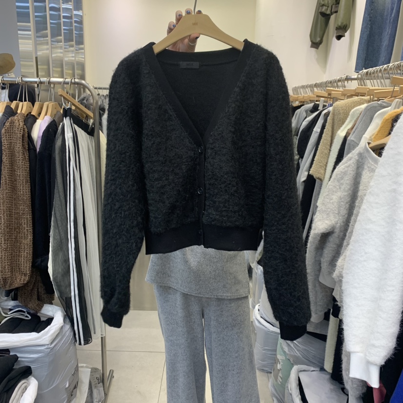 MIX韓國直郵女裝新品時尚推薦真品24秋冬休閑職業衛衣開衫MIX衛衣圖色3