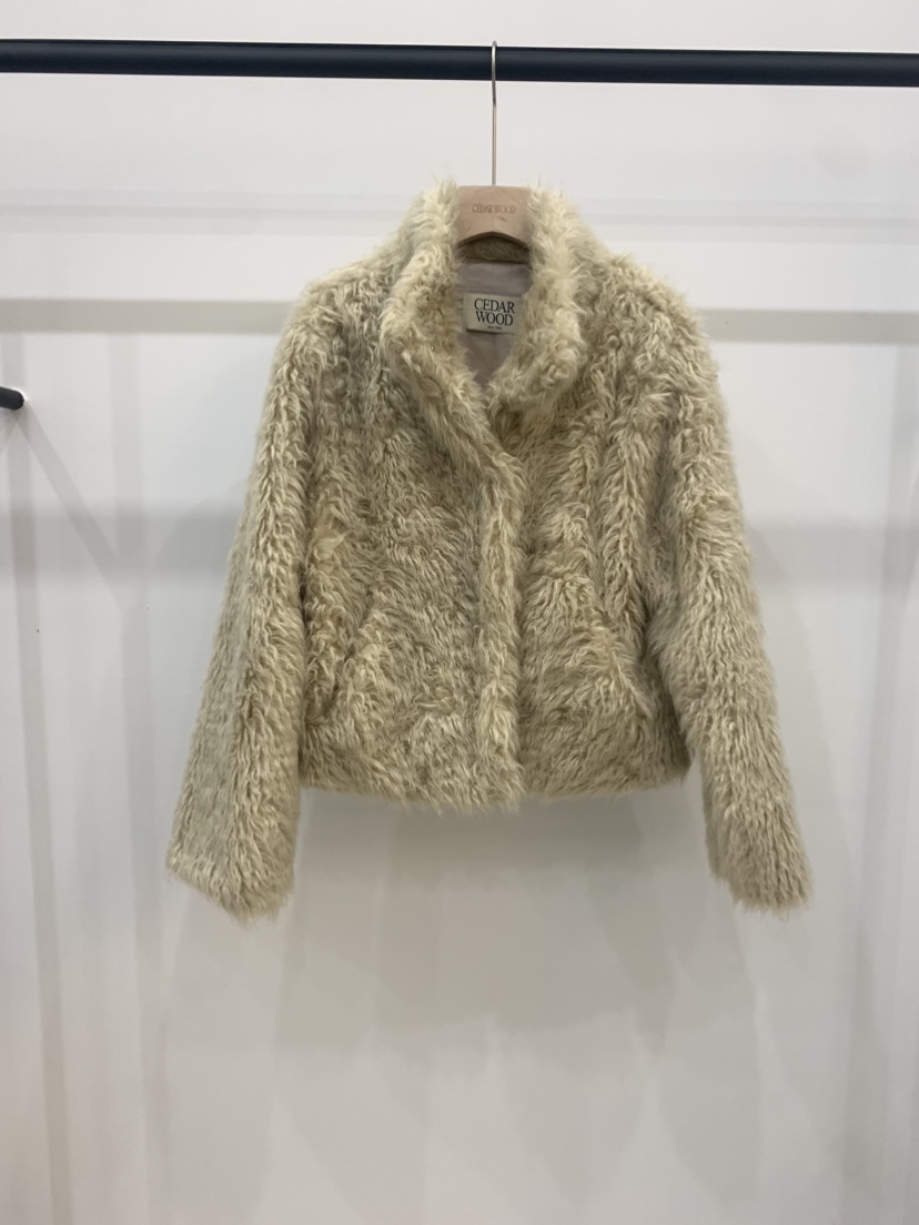 CEDARWOOD韓國代購女裝新品真品熱賣休閑時尚推薦24秋夏夾克高領CEDARWOOD夾克