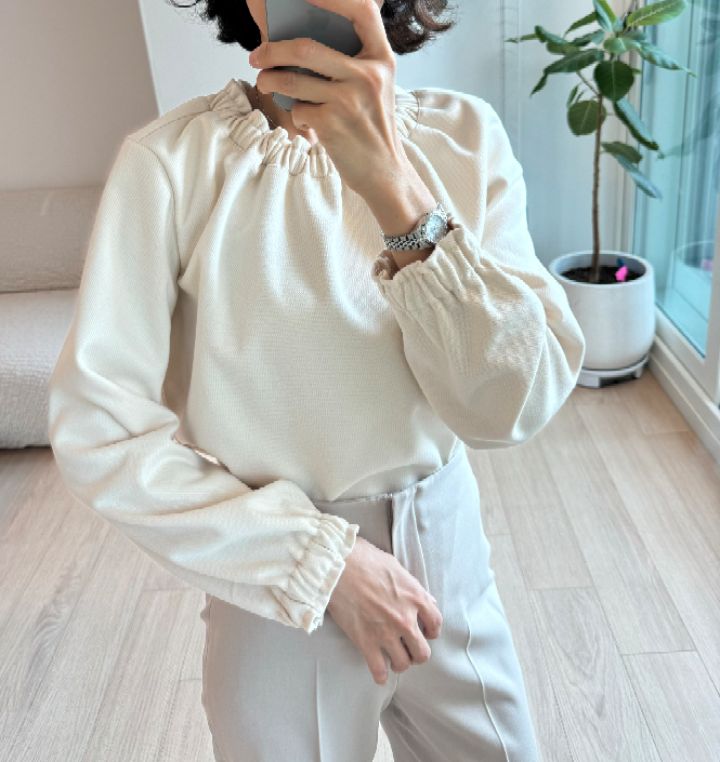 DAILY PROJECT直郵韓國代購女裝新品24秋冬休閑襯衫蕾絲衫DAILY PROJECT襯衫/蕾絲衫