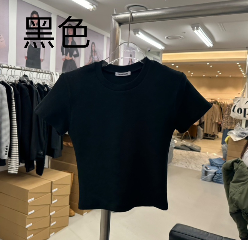 TOPDRESSING韓國直郵東大門代購女裝新品熱賣休閑人氣職業T恤TOPDRESSINGT恤圖色4