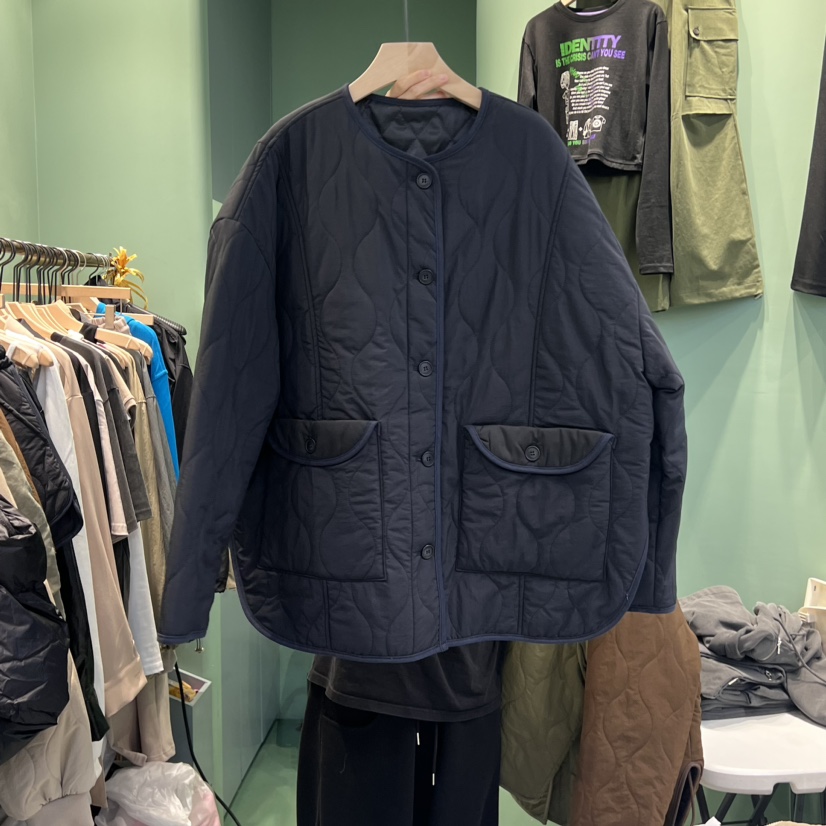 ROMANTIC NEWYORK直郵韓國代購女裝新款休閑時尚24秋冬短款棉服ROMANTIC NEWYORK短款棉服圖色3