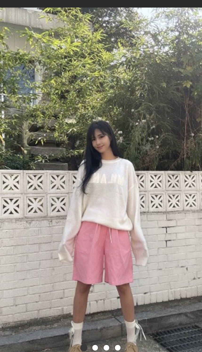 PAIRING韓國直郵東大門實拍女裝新款時尚24秋冬真品針織衫PAIRING針織衫