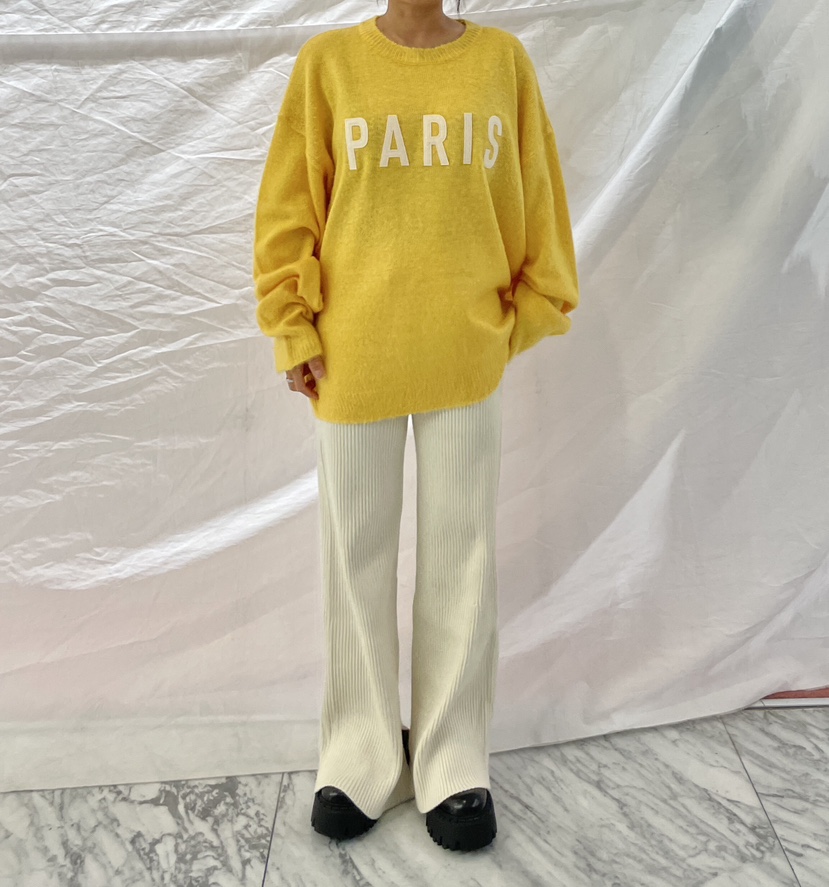 PAIRING韓國直郵東大門實拍女裝新款時尚24秋冬真品針織衫PAIRING針織衫