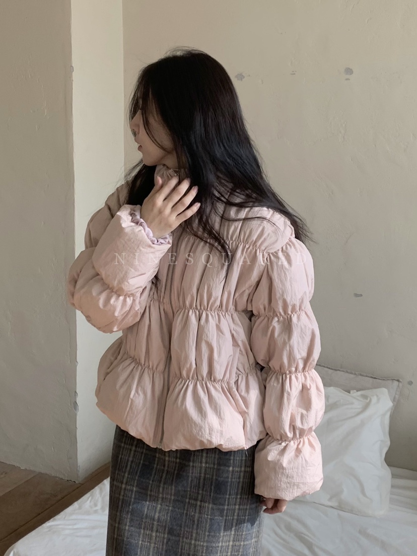 NINESQUARED直郵韓國代購女裝新品24秋冬時尚推薦短款棉服NINESQUARED短款棉服圖色3