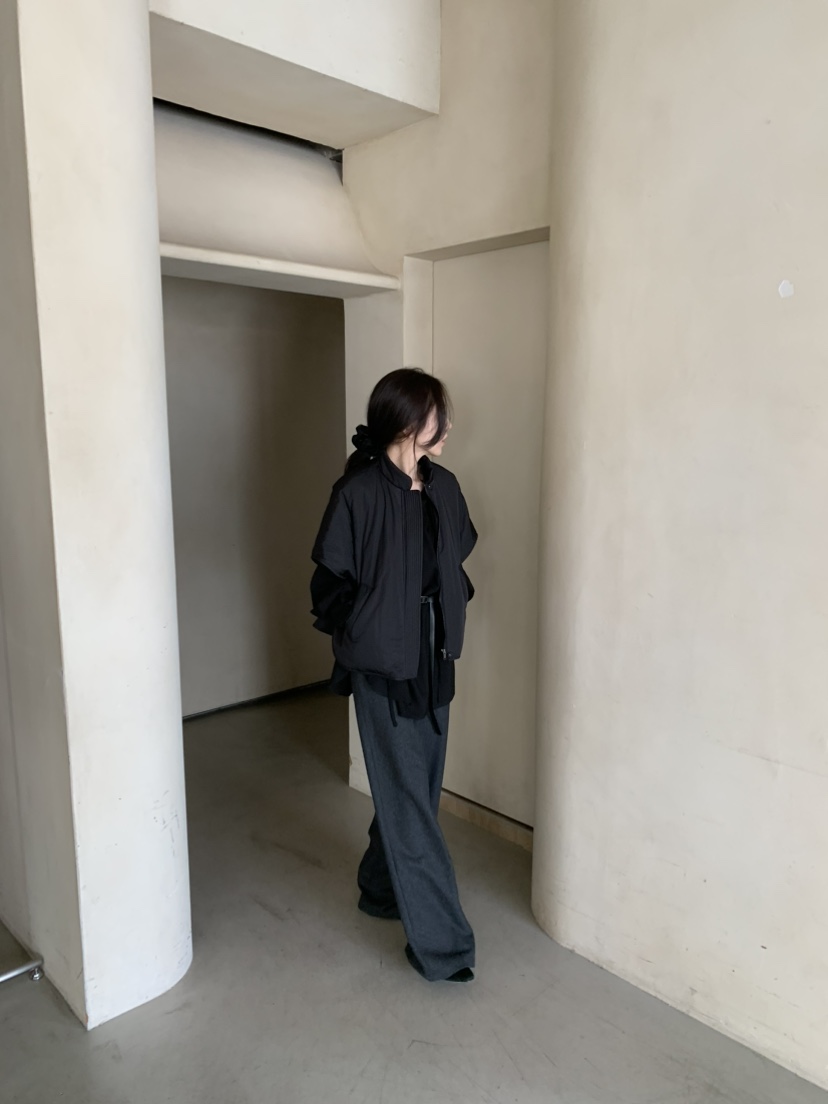 NINESQUARED韓國直郵女裝新款人氣真品職業熱賣時尚短款棉服NINESQUARED短款棉服